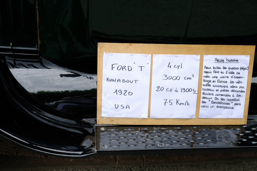 Auto retro Plan de la tour80