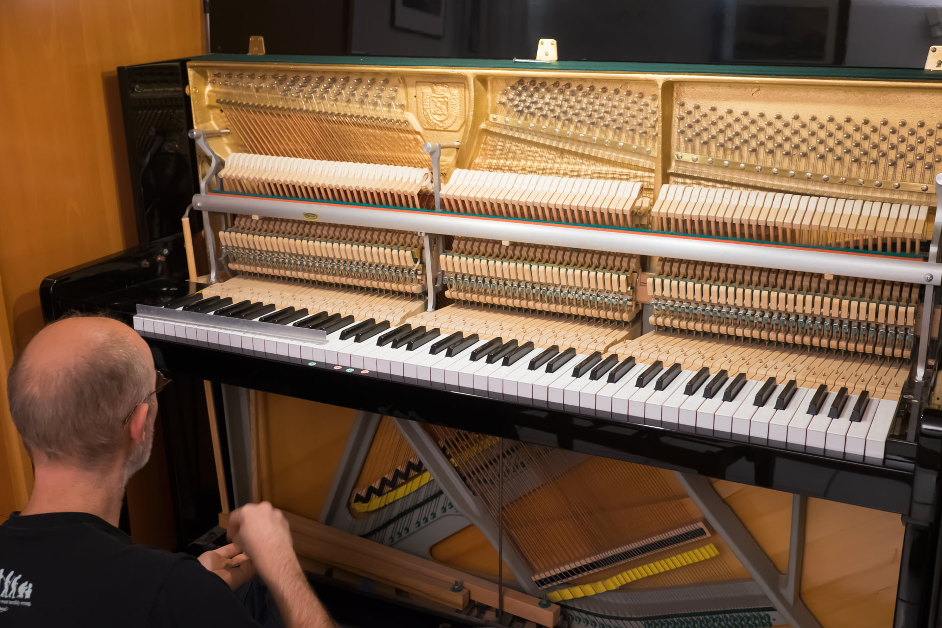 Geneviève piano ouvert